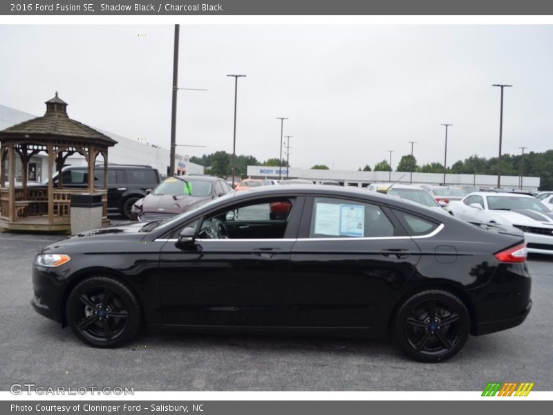Shadow Black / Charcoal Black 2016 Ford Fusion SE