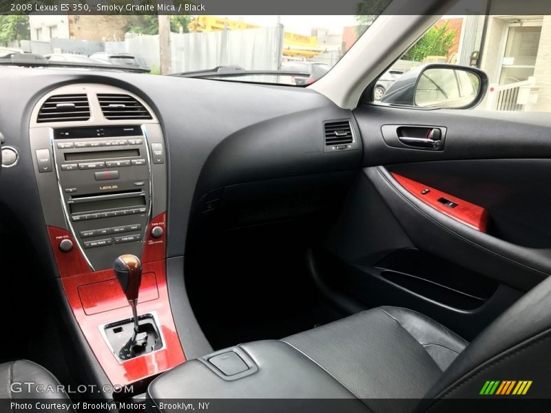 Smoky Granite Mica / Black 2008 Lexus ES 350