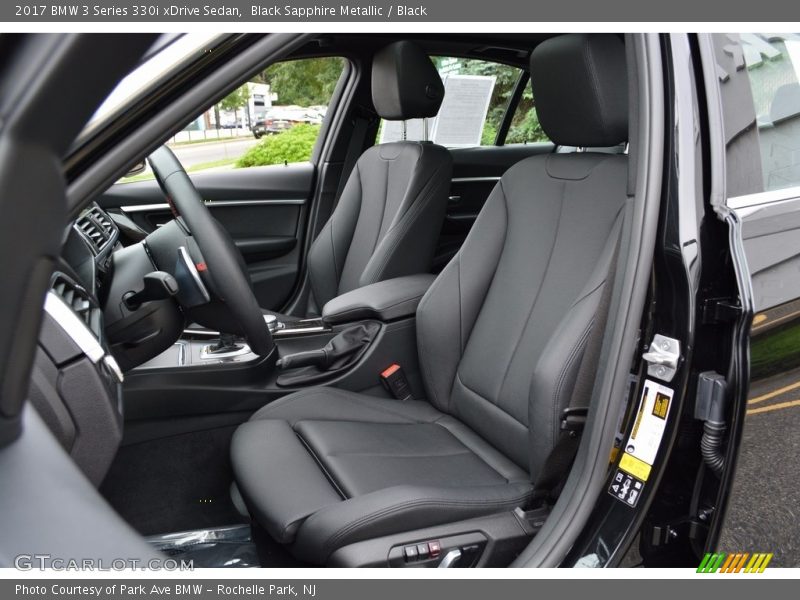 Black Sapphire Metallic / Black 2017 BMW 3 Series 330i xDrive Sedan
