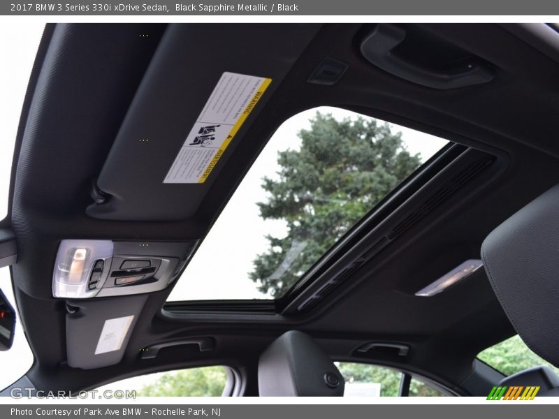 Black Sapphire Metallic / Black 2017 BMW 3 Series 330i xDrive Sedan