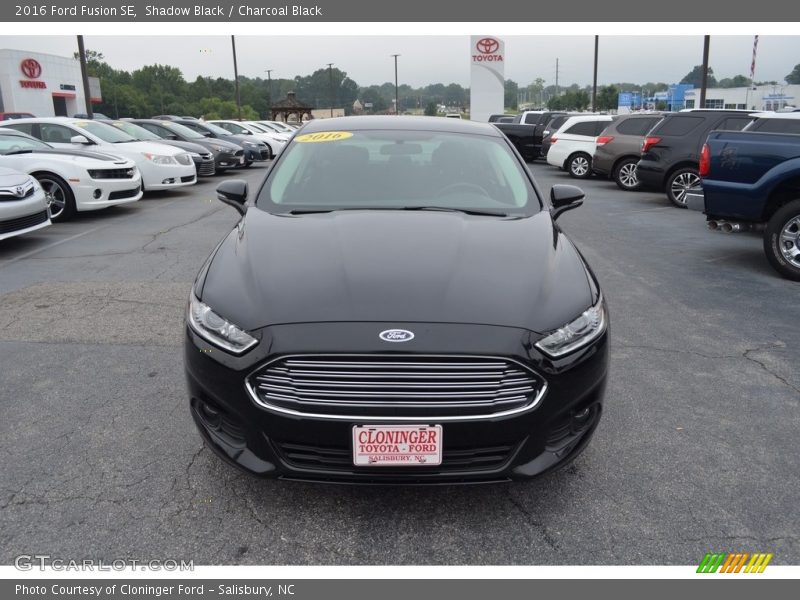Shadow Black / Charcoal Black 2016 Ford Fusion SE