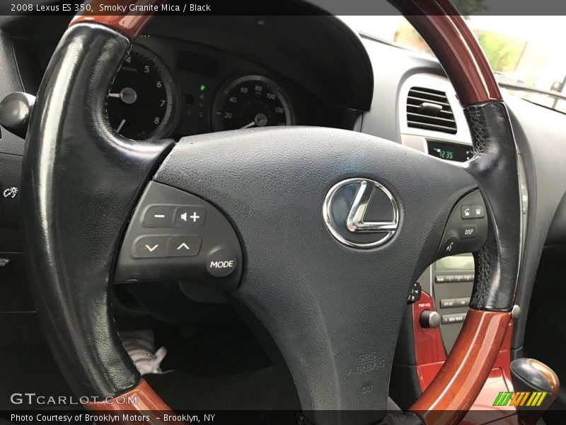 Smoky Granite Mica / Black 2008 Lexus ES 350