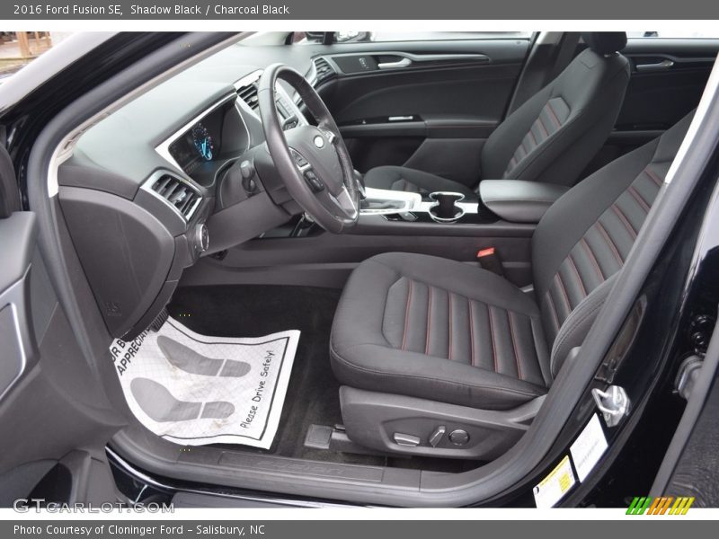 Shadow Black / Charcoal Black 2016 Ford Fusion SE