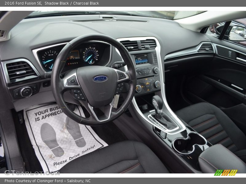 Shadow Black / Charcoal Black 2016 Ford Fusion SE