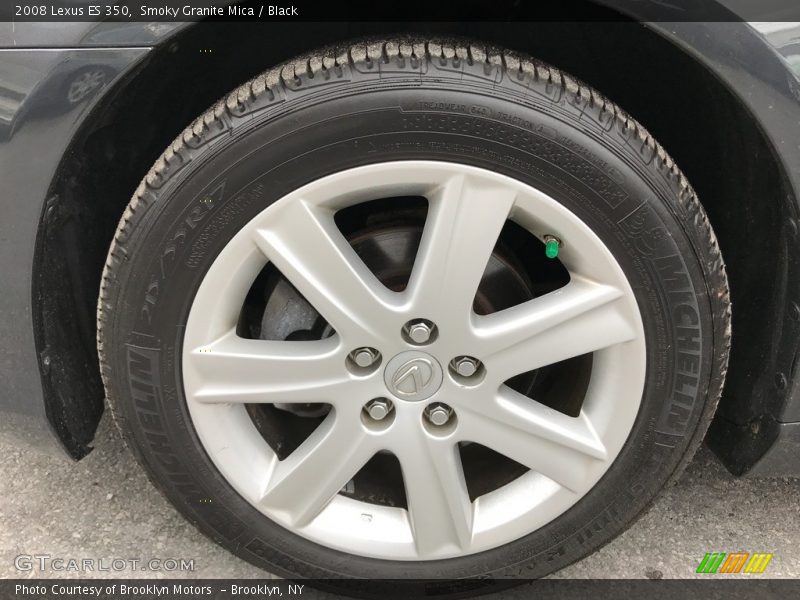 Smoky Granite Mica / Black 2008 Lexus ES 350