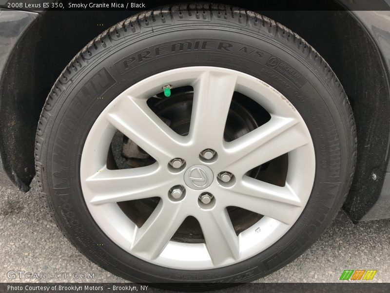 Smoky Granite Mica / Black 2008 Lexus ES 350