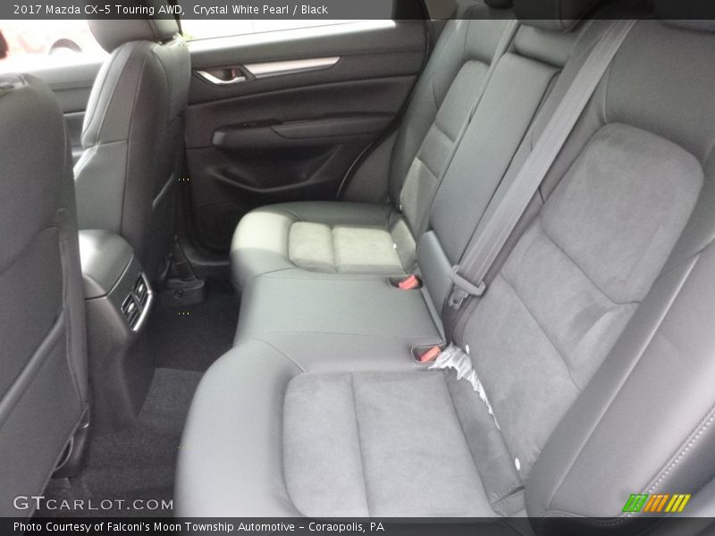 Crystal White Pearl / Black 2017 Mazda CX-5 Touring AWD