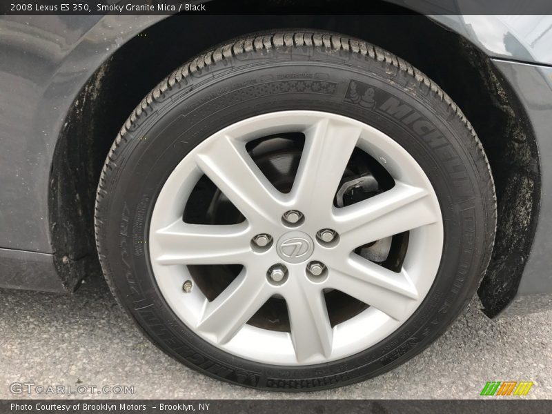 Smoky Granite Mica / Black 2008 Lexus ES 350