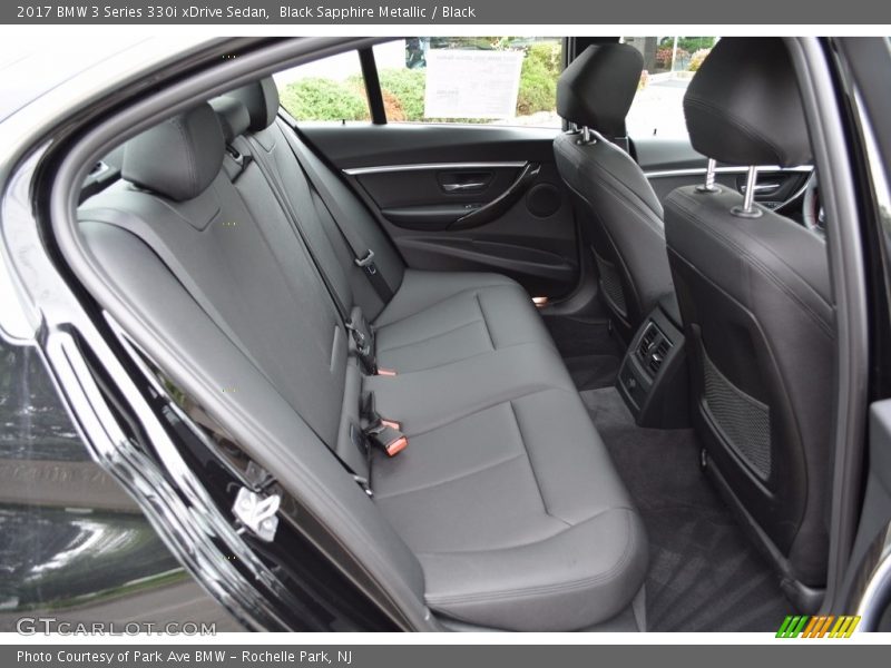 Black Sapphire Metallic / Black 2017 BMW 3 Series 330i xDrive Sedan