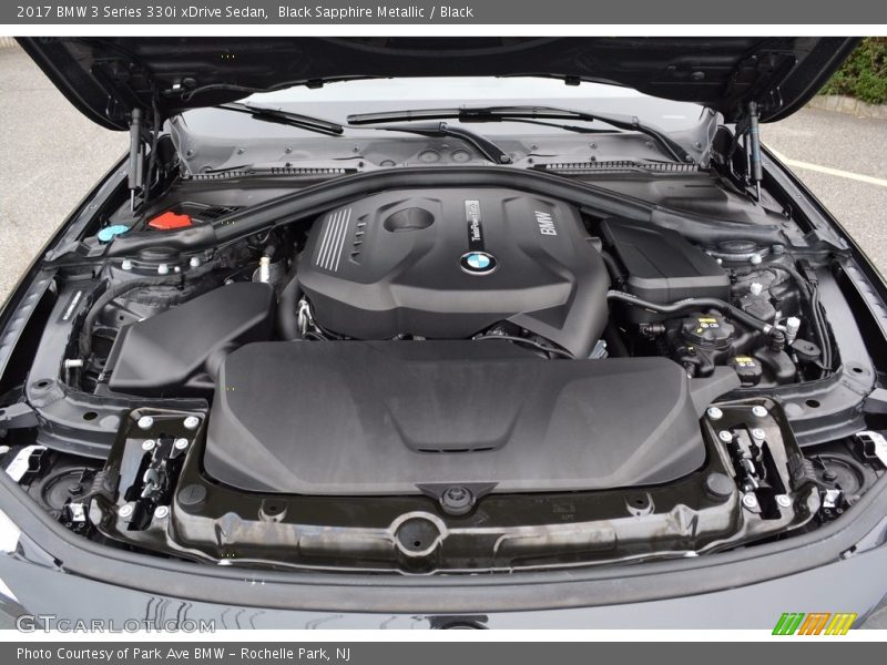 Black Sapphire Metallic / Black 2017 BMW 3 Series 330i xDrive Sedan