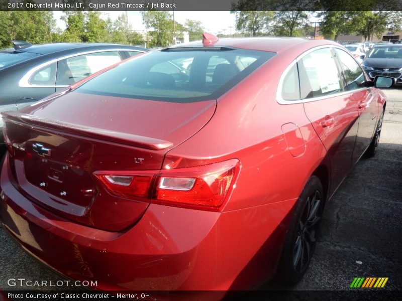 Cajun Red Tintcoat / Jet Black 2017 Chevrolet Malibu LT