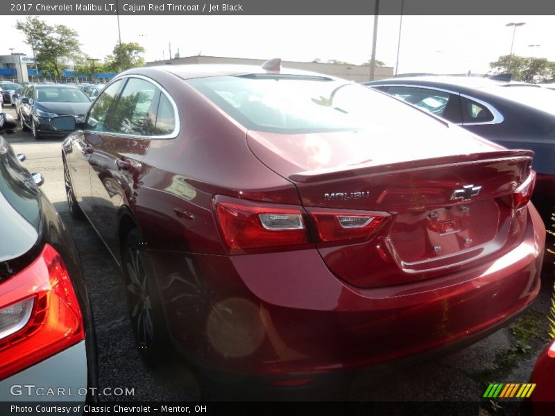 Cajun Red Tintcoat / Jet Black 2017 Chevrolet Malibu LT