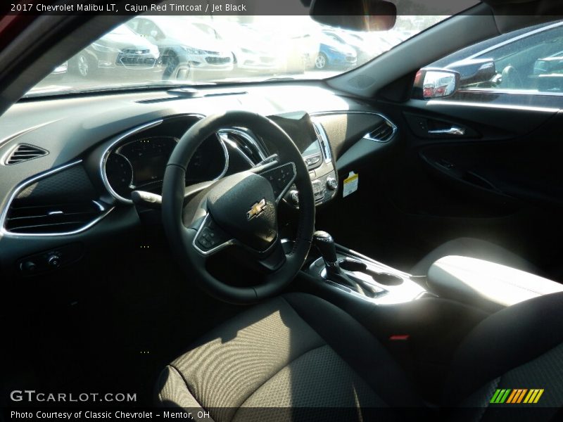 Cajun Red Tintcoat / Jet Black 2017 Chevrolet Malibu LT