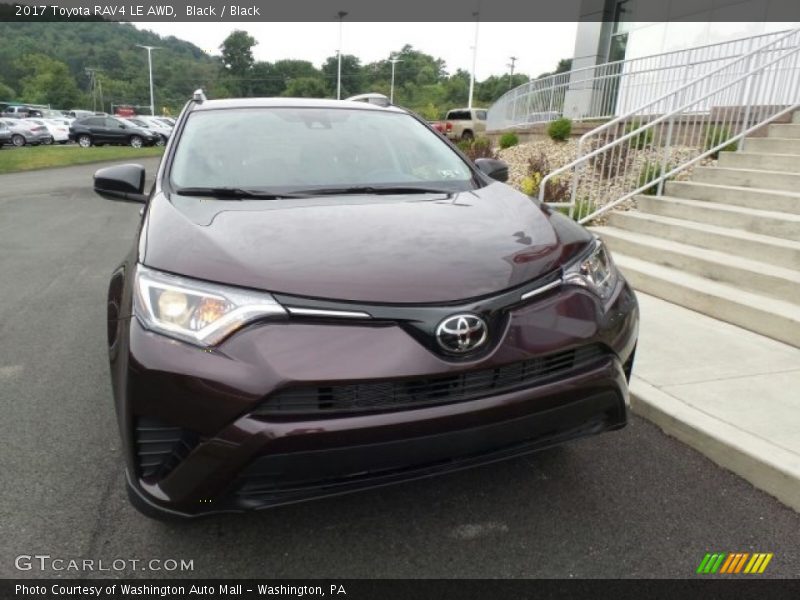 Black / Black 2017 Toyota RAV4 LE AWD