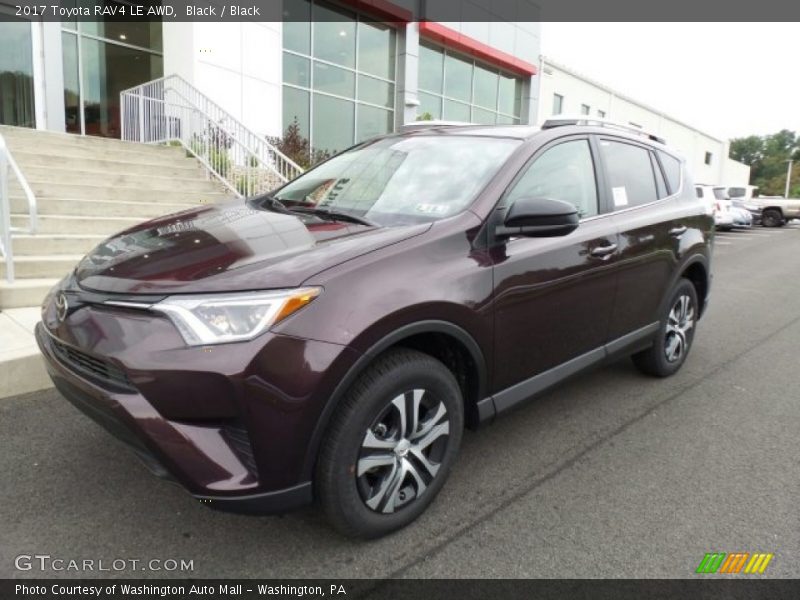 Black / Black 2017 Toyota RAV4 LE AWD