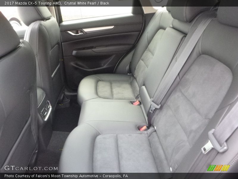 Crystal White Pearl / Black 2017 Mazda CX-5 Touring AWD