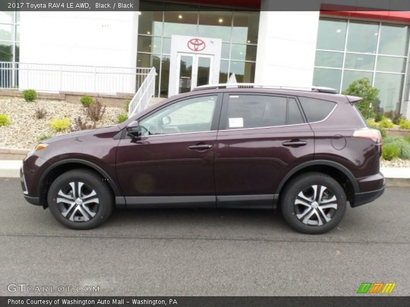 Black / Black 2017 Toyota RAV4 LE AWD