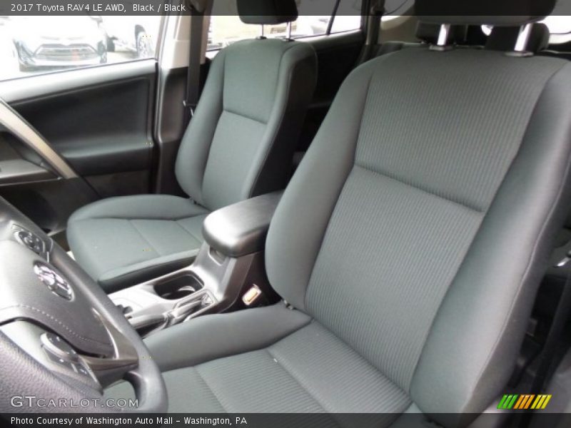 Black / Black 2017 Toyota RAV4 LE AWD