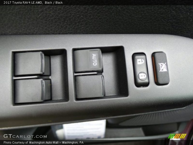 Black / Black 2017 Toyota RAV4 LE AWD