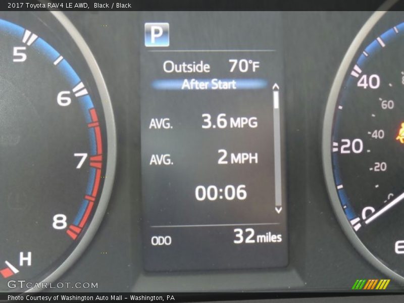 Black / Black 2017 Toyota RAV4 LE AWD