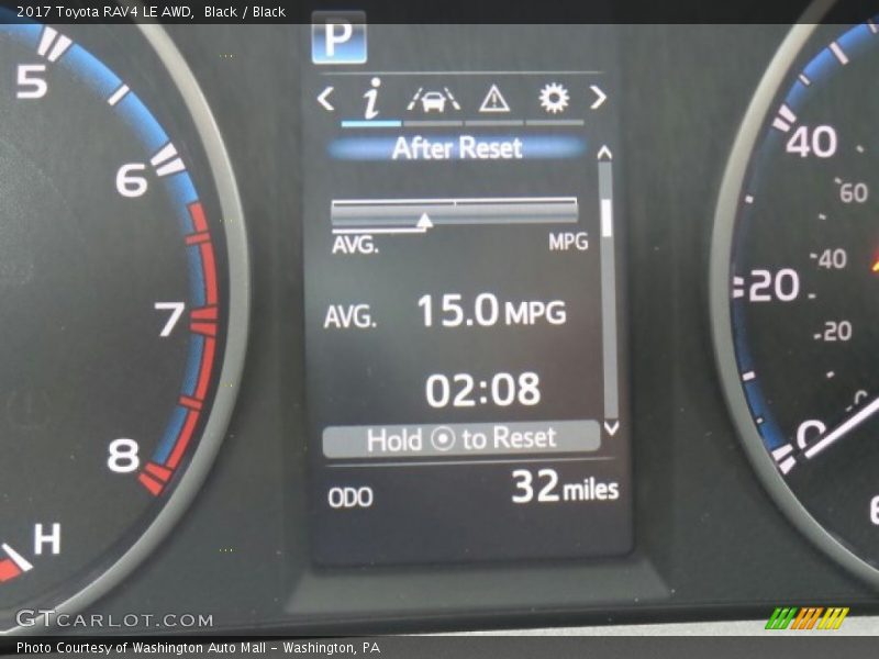 Black / Black 2017 Toyota RAV4 LE AWD