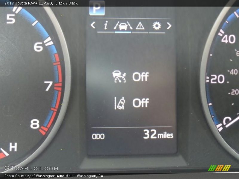 Black / Black 2017 Toyota RAV4 LE AWD