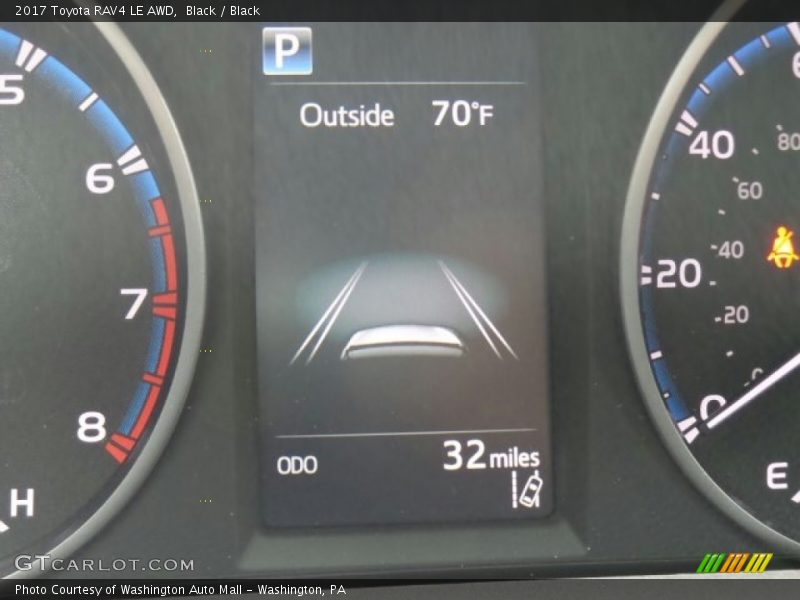 Black / Black 2017 Toyota RAV4 LE AWD