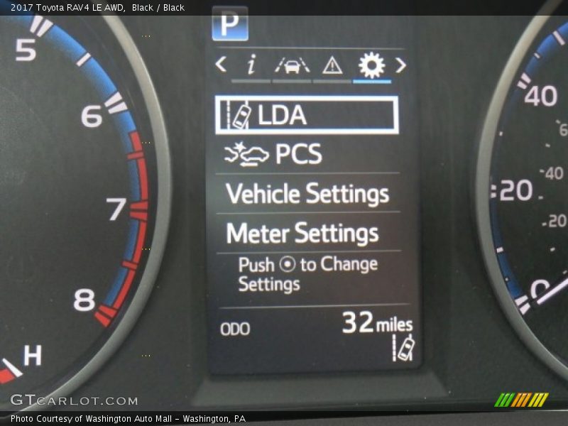 Black / Black 2017 Toyota RAV4 LE AWD