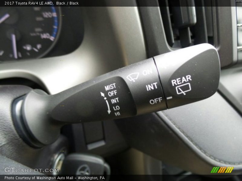 Black / Black 2017 Toyota RAV4 LE AWD