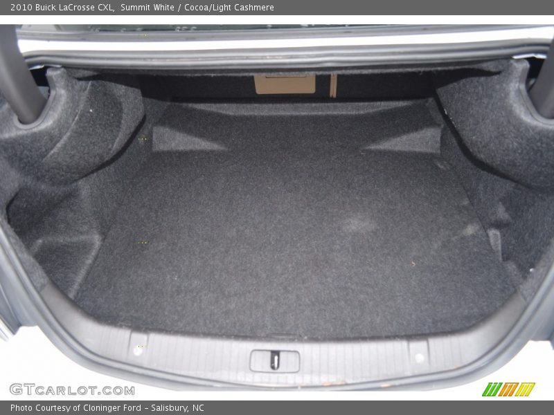 Summit White / Cocoa/Light Cashmere 2010 Buick LaCrosse CXL