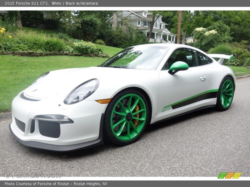 White / Black w/Alcantara 2015 Porsche 911 GT3