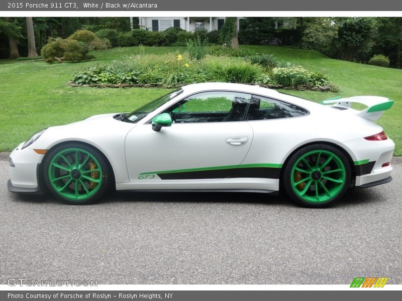 White / Black w/Alcantara 2015 Porsche 911 GT3