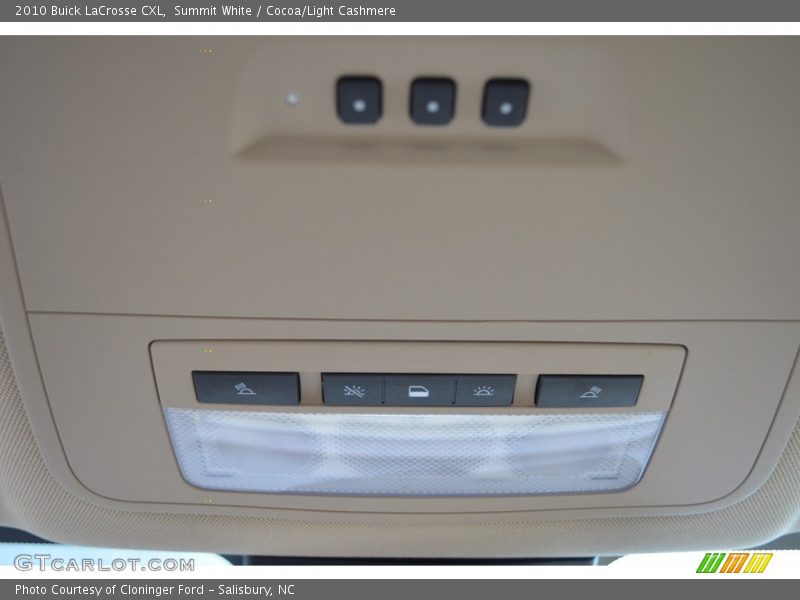 Summit White / Cocoa/Light Cashmere 2010 Buick LaCrosse CXL