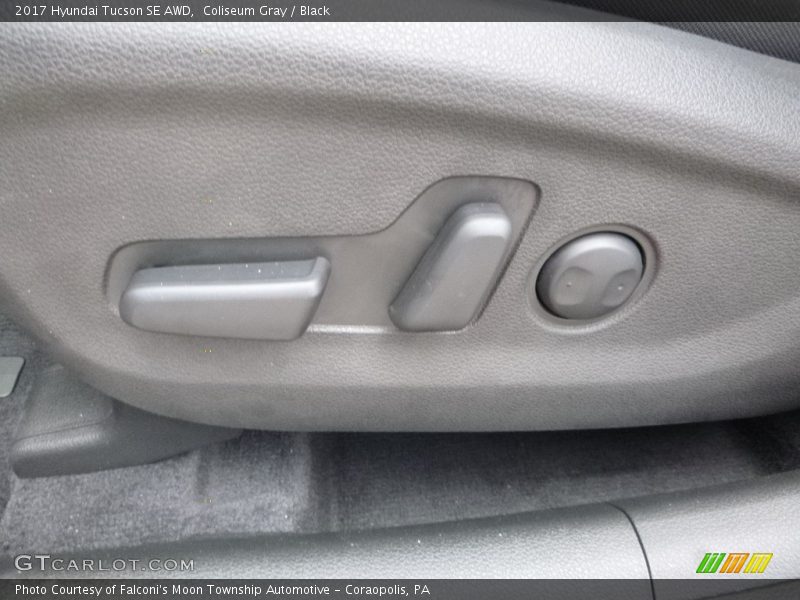 Coliseum Gray / Black 2017 Hyundai Tucson SE AWD