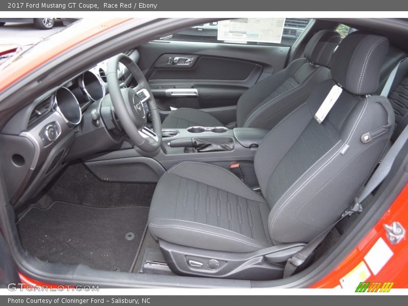  2017 Mustang GT Coupe Ebony Interior
