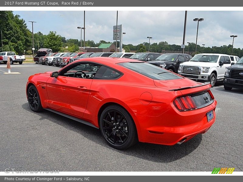 Race Red / Ebony 2017 Ford Mustang GT Coupe