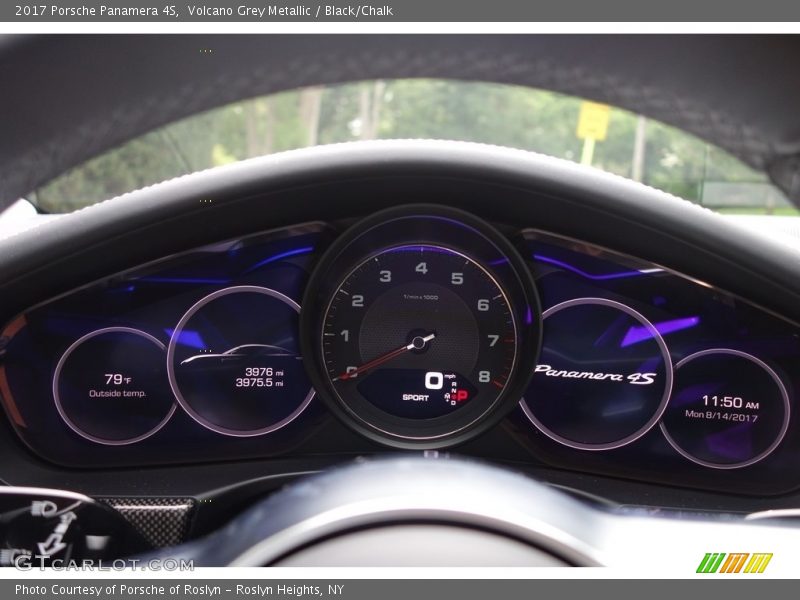  2017 Panamera 4S 4S Gauges