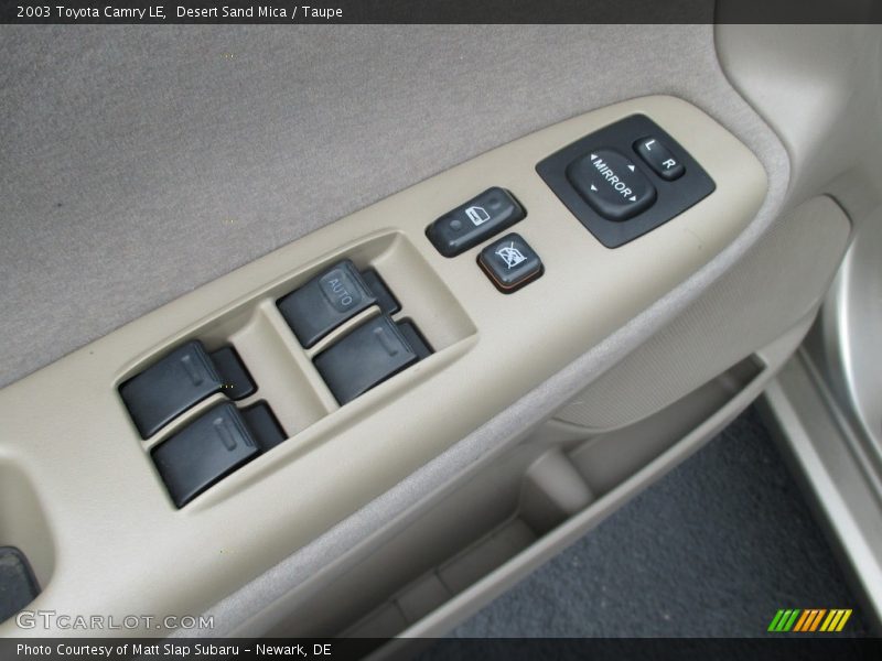 Desert Sand Mica / Taupe 2003 Toyota Camry LE