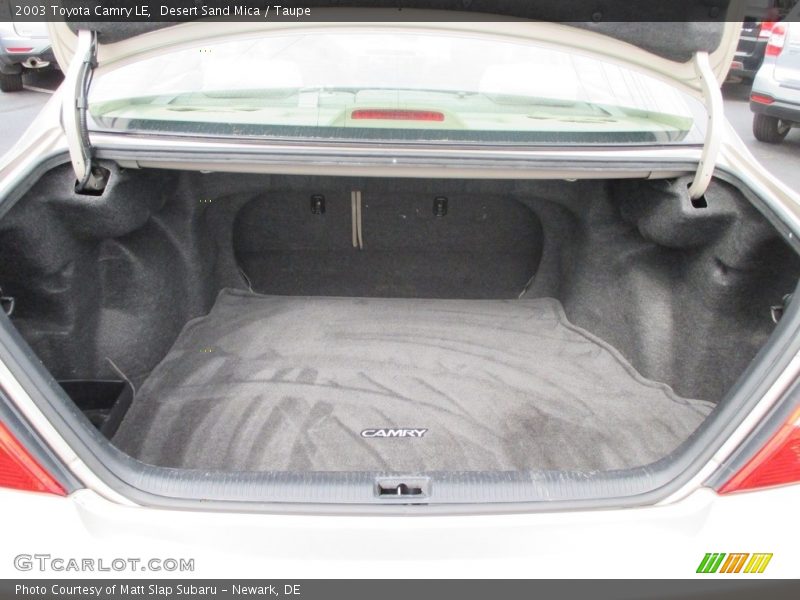 Desert Sand Mica / Taupe 2003 Toyota Camry LE