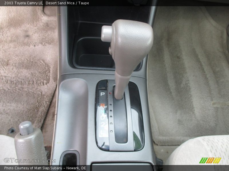 Desert Sand Mica / Taupe 2003 Toyota Camry LE