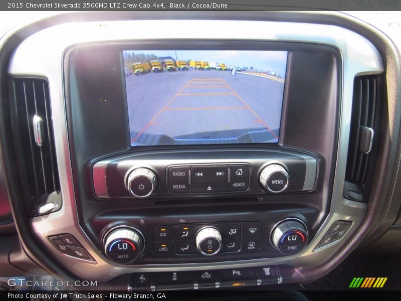 Black / Cocoa/Dune 2015 Chevrolet Silverado 3500HD LTZ Crew Cab 4x4