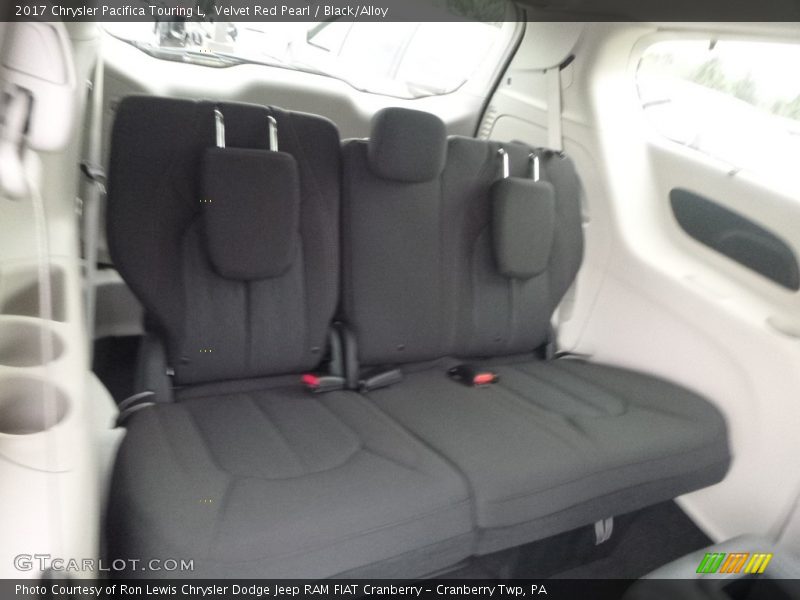 Velvet Red Pearl / Black/Alloy 2017 Chrysler Pacifica Touring L