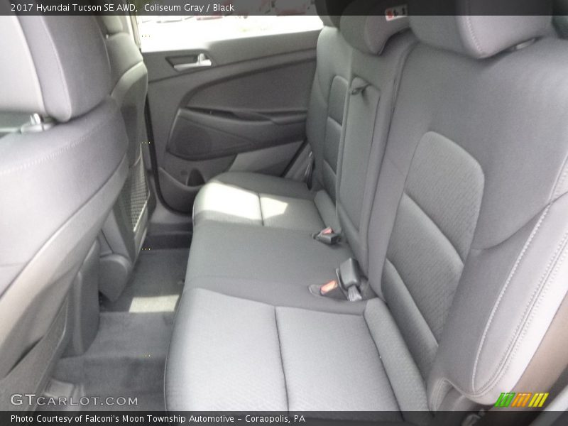 Coliseum Gray / Black 2017 Hyundai Tucson SE AWD