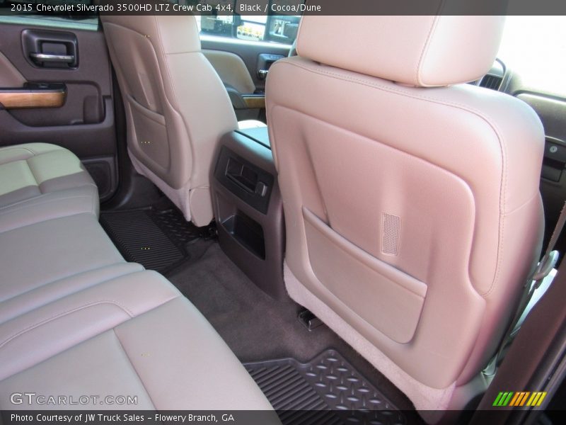 Black / Cocoa/Dune 2015 Chevrolet Silverado 3500HD LTZ Crew Cab 4x4
