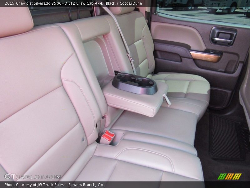 Black / Cocoa/Dune 2015 Chevrolet Silverado 3500HD LTZ Crew Cab 4x4