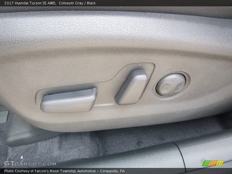 Coliseum Gray / Black 2017 Hyundai Tucson SE AWD