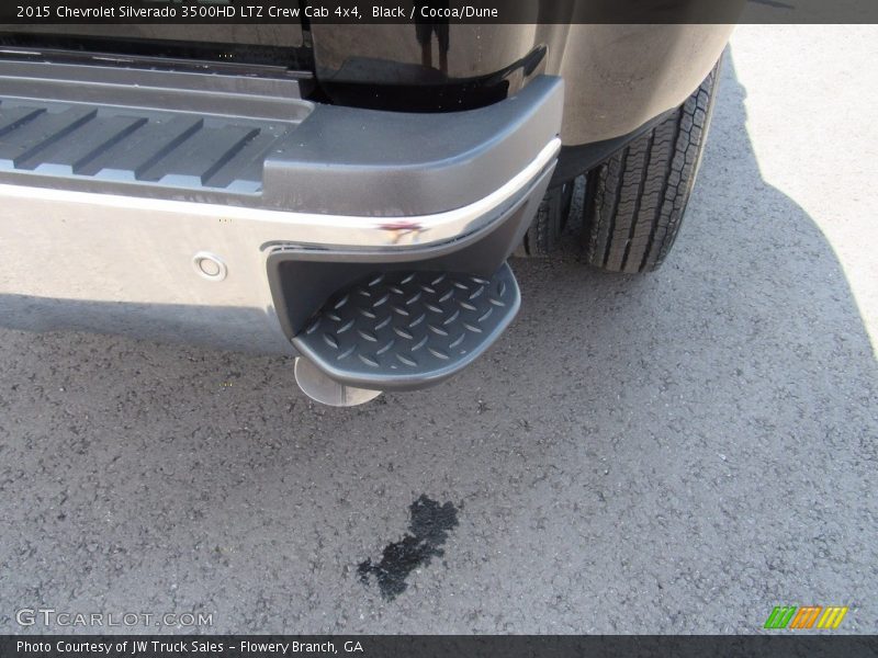 Black / Cocoa/Dune 2015 Chevrolet Silverado 3500HD LTZ Crew Cab 4x4