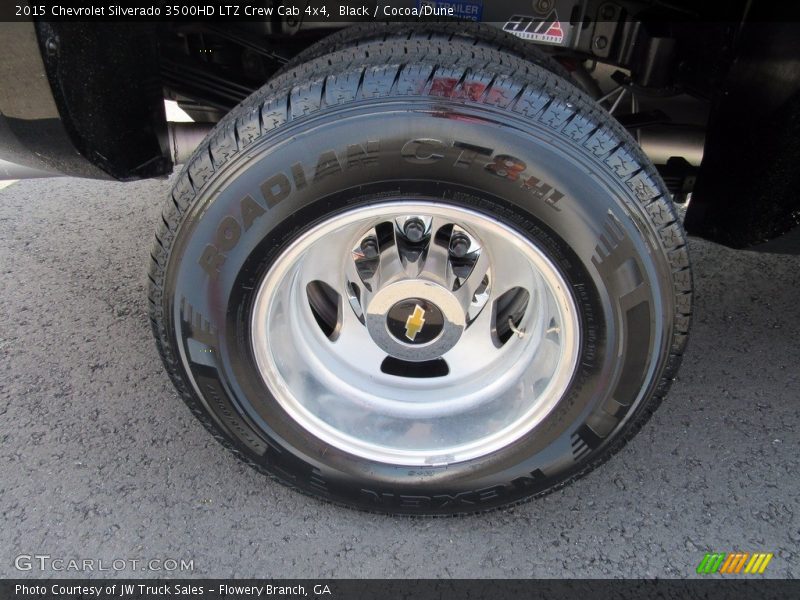 Black / Cocoa/Dune 2015 Chevrolet Silverado 3500HD LTZ Crew Cab 4x4