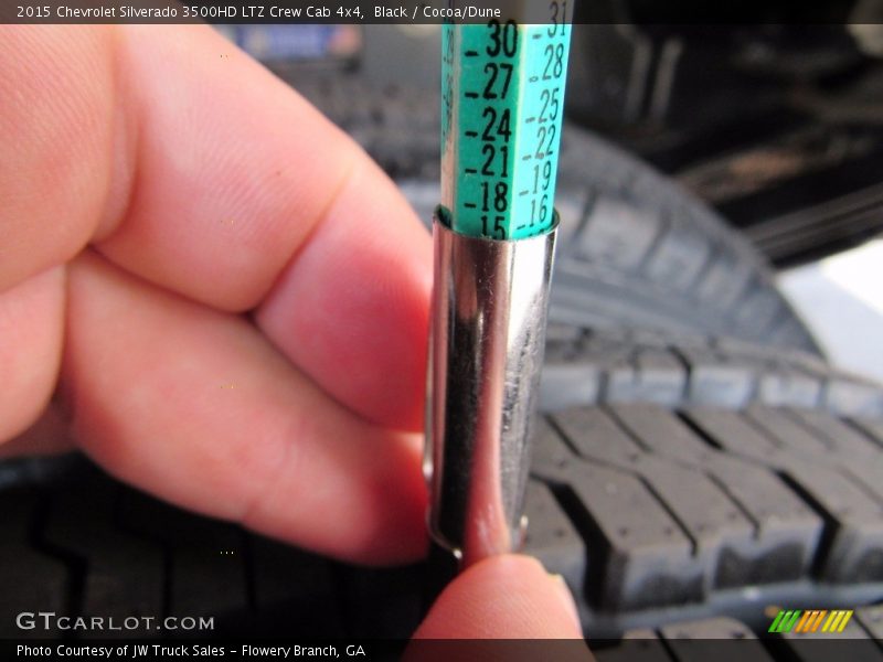 Black / Cocoa/Dune 2015 Chevrolet Silverado 3500HD LTZ Crew Cab 4x4