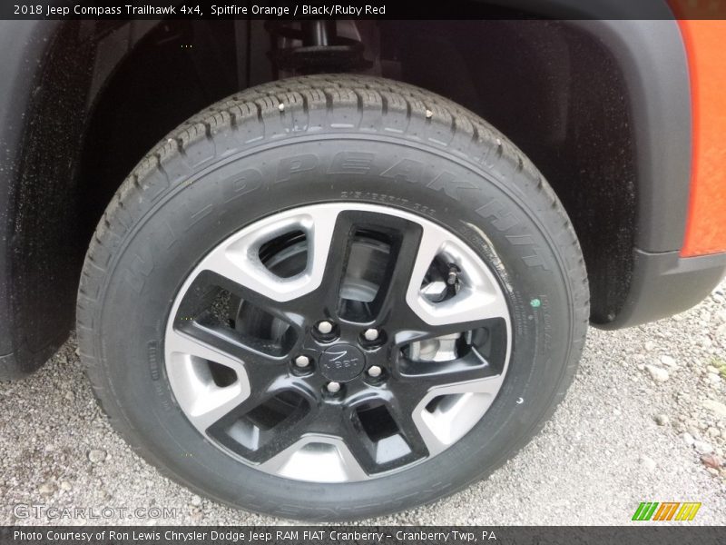 Spitfire Orange / Black/Ruby Red 2018 Jeep Compass Trailhawk 4x4